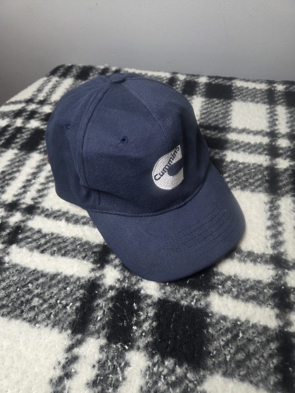 Cummins Navy Logo Baseball Cap